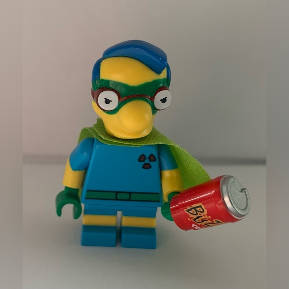 Fallout Boy Millhouse Lego Mini Figure